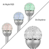 Solarek 3 Pcs Outdoor Solar Lights Ip44 Waterproof Ball Rgb Light Garden Decor Lamp Landscape Christmas
