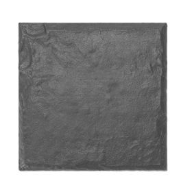 Garden Stepping Stones, 4Pcs 15.5 x 15.5 in, Decorative Stepping Stones with Stakes, Weather-Resistant Plastic Pathway Pavers, Smooth Surface