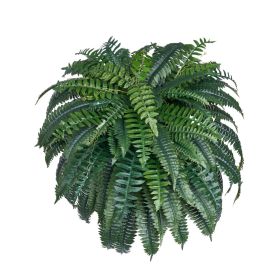 Artificial Boston Ferns Large Plastic Fern 88 Branches Indoor Outdoor Decor