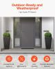 Set of 2 Tall Outdoor Planters 22inch, Large Planters For Outdoor Indoor Plants