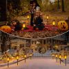 Solar Lights Outdoor, Solar Torch Light with Flickering Flame for Halloween Decor, Solar Garden Lights, Waterproof Outdoor Lighting