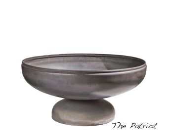 Ohio Flame Patriot Fire Pit (Option: 48" Diameter - Natural Steel Finish)